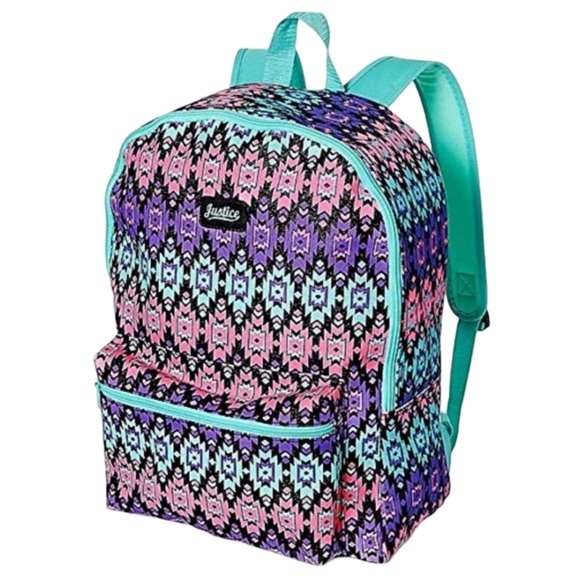 Justice Southwest Inspired Sparkle Backpack Multi color - Picture 1 of 11